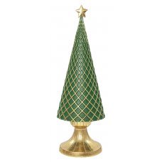 Χριστουγεννιάτικο Πράσινο Διακοσμητικό Δεντράκι (40cm)